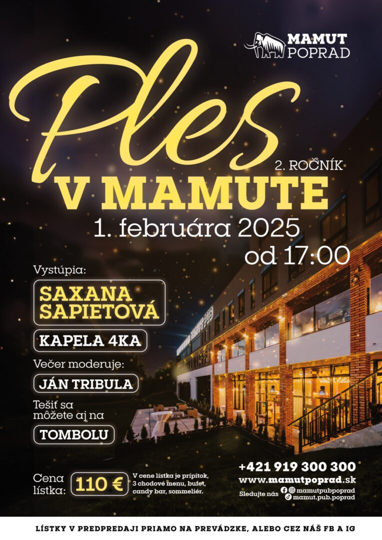 Ples v Mamut Pub Poprad